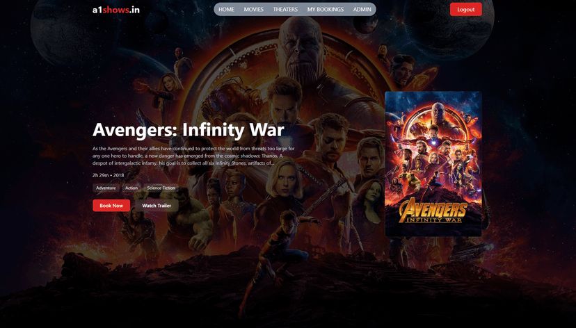 Movie Ticket Booking App